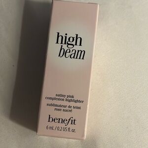 Benefit High Beam Satiny Pink Highlighter 6ml Glow makeup